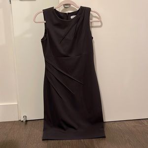 CK dark grey sleeveless dress
